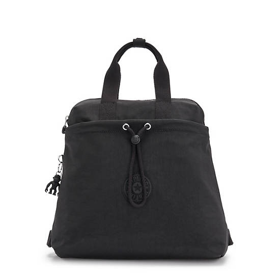 Sac À Main Kipling Goyo Medium Backpack Tote Noir | FR 1945EB